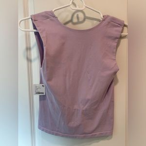 Free People Clean Lines Muscle Cami in Lavender